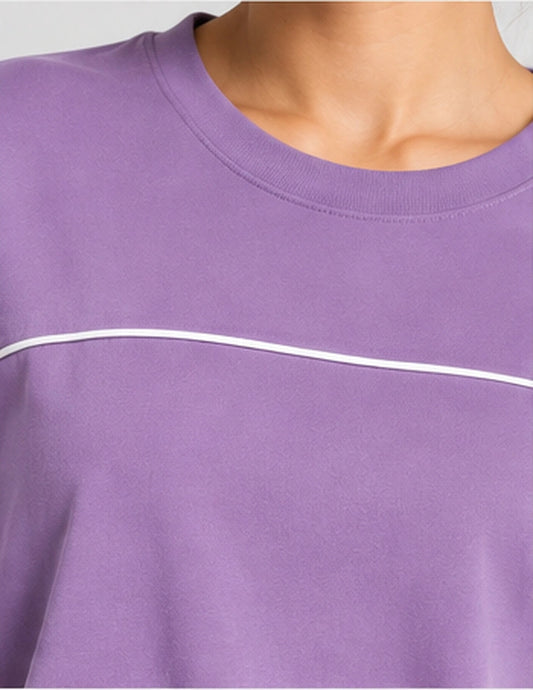 Women’s Lavender Co-ord Set | Premium Relaxed Fit Lounge Wear