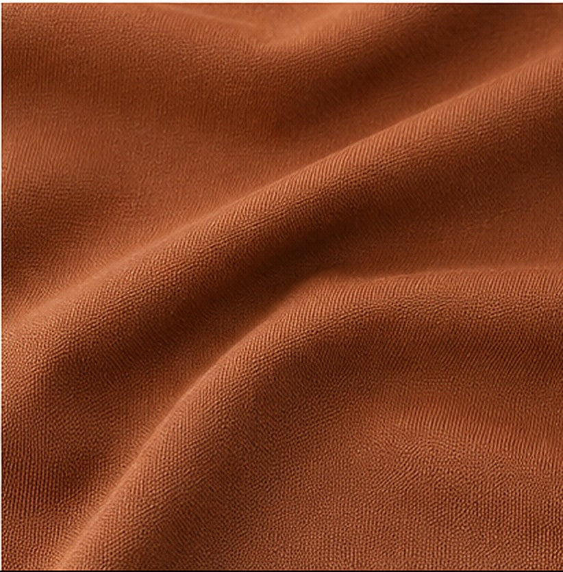 Horcun Men’s Rust Brown Contrast Collar Polo T-Shirt | Premium Polo