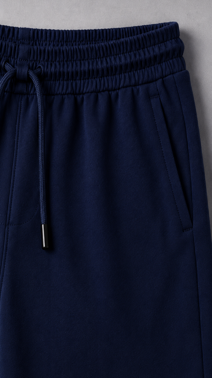 Horcun Men's Navy Blue Performance Training Shorts | Premium Athletic Shorts