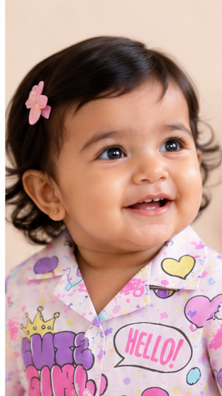 Cute Girl Pajama Set