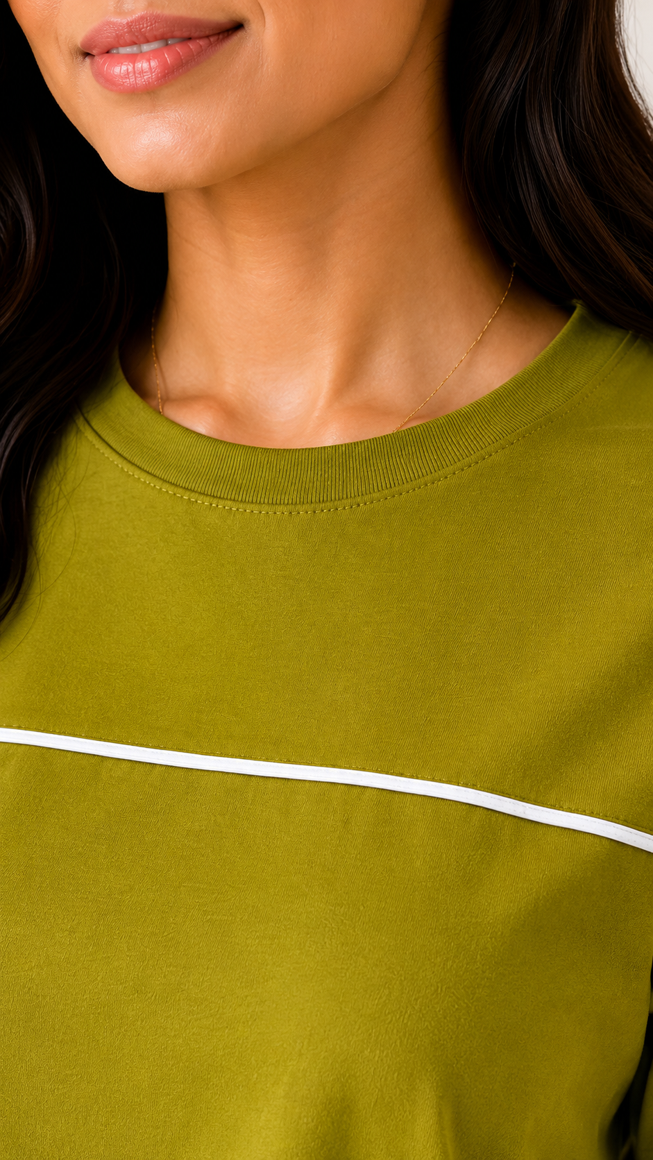 Women’s Olive Green Co-ord Set | Premium Relaxed Fit Lounge Wear
