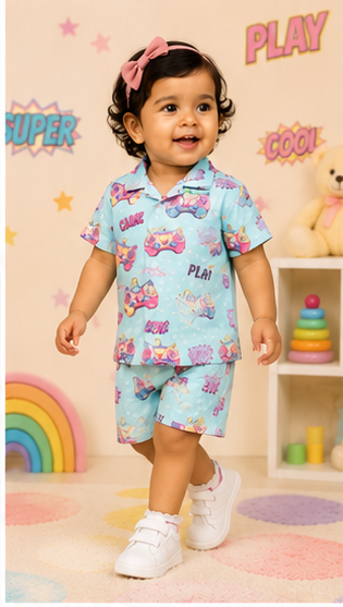 Kids Gaming Pajama Set