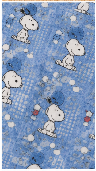 Blue Cartoon Dog Kids Co-Ord Set – Cute Character Print T-Shirt & Shorts for Girls
