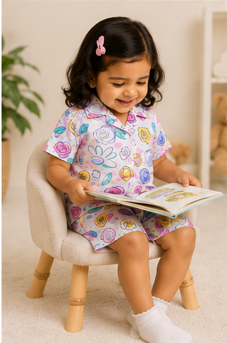 Floral Print Pajama Set