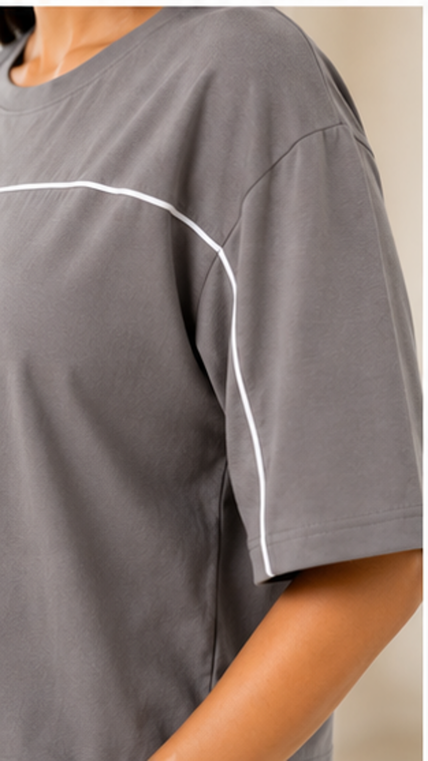 Women’s Grey Co-ord Set | Premium Relaxed Fit Lounge Wear for Women