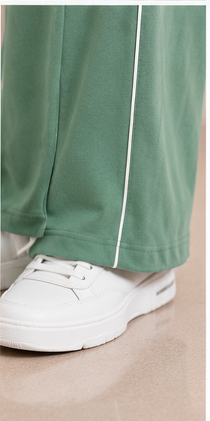 Women’s Sage Green Co-ord Set | Premium Relaxed Fit Lounge Wear