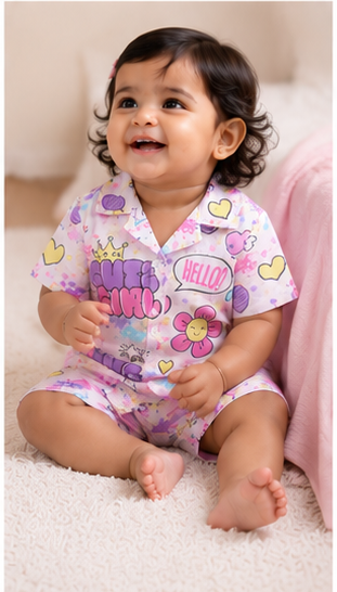 Cute Girl Pajama Set
