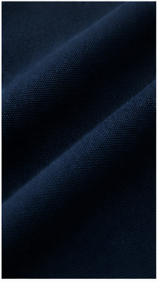 Men's Premium Navy Blue Polo T-Shirt with White Contrast Collar | Smart Casual Half Sleeve Polo