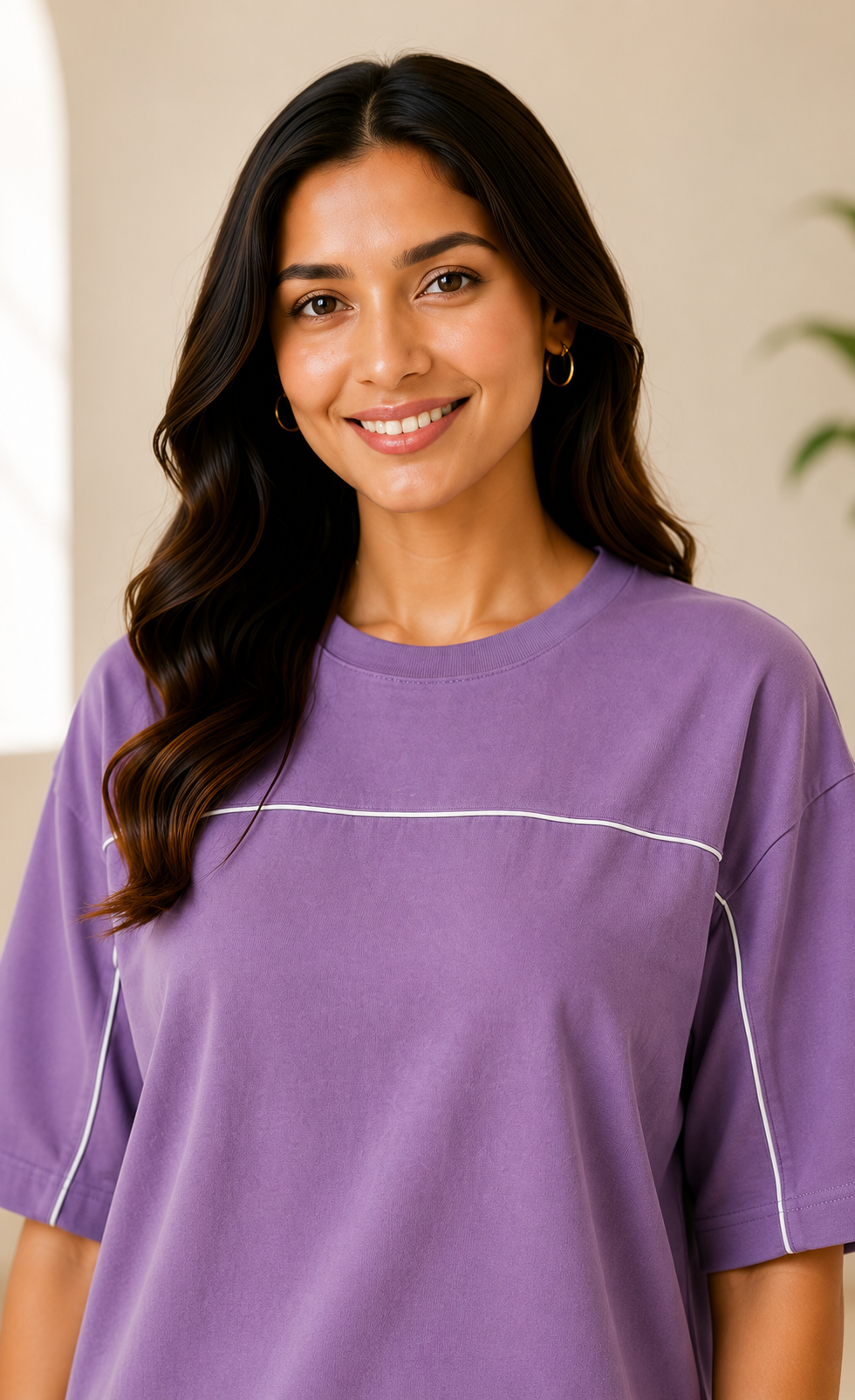 Women’s Lavender Co-ord Set | Premium Relaxed Fit Lounge Wear