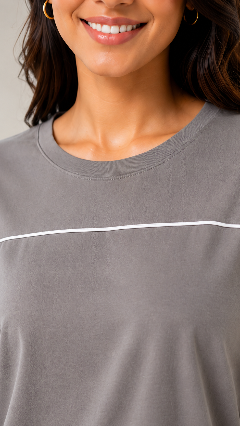 Women’s Grey Co-ord Set | Premium Relaxed Fit Lounge Wear for Women