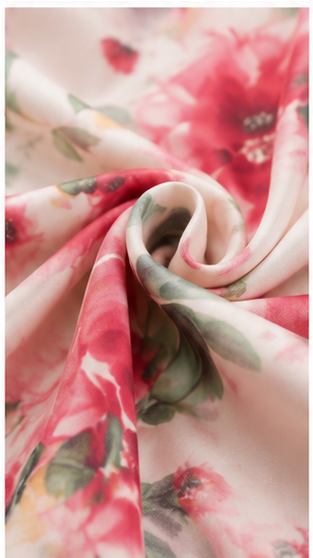 Girls Pink Floral Print Fit & Flare Dress (Sleeveless)