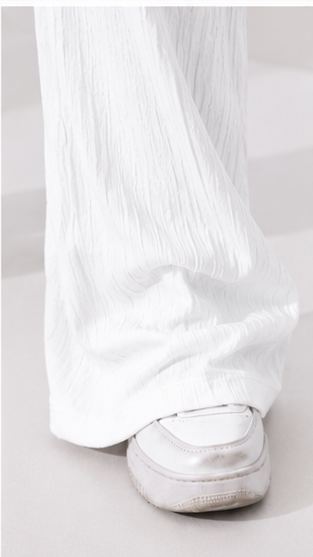 White Wide Leg Lounge Pants  | Casual Summer Outfit for Women